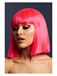 Neonpinkki Lola-Peruukki