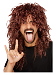 Hard Rock Peruukki Ruskea