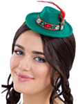 Oktoberfest Minihattu Hiusklipsi Vihreä
