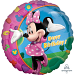 Minni Hiiri® Happy Birthday Folioilmapallo Sininen/Vaaleanpunainen