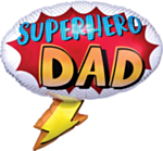Superhero Dad Folioilmapallo