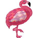 Kimalteleva Flamingo Foliopallo