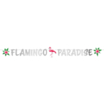 Flamingo Paradise Kirjainnauha