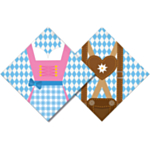 Servetit Octeberfest-teemalla