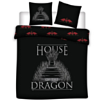 House Of Dragon® Kingsize Sengetøj Sort
