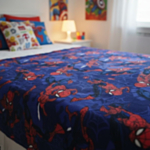 Spiderman® Flanelli Fleecepeitto Sininen