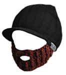 Beardo-partapipo ruskea parta