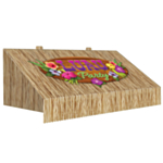 3D Tiki Bar Seinäkoriste