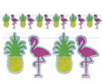 Flamingo ja Ananas Koristenauha