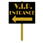 VIP-sisäänpääsy -opastekyltti