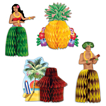 Luau-pöytäkoristeet