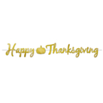 Happy Thanksgiving Koristenauha Kulta