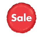 Sale Foliopallo Punainen