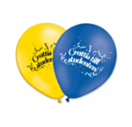 Grattis Till Studenten Ilmapallot Sinikeltainen