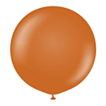 Premium Jättikokoiset Lateksi-ilmapallot Rust Orange