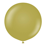 Premium Jättikokoiset Lateksi-ilmapallot Olive