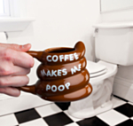 Coffee Makes Me Poop -muki