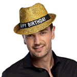 Syntymäpäivähattu Fedora Kulta