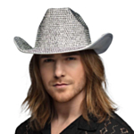 Cowboyhattu Kimalle Hopea