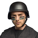Taktinen SWAT-kypärä Musta