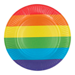 Pride Kartonkilautaset Sateenkaari