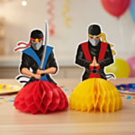 Ninja Party Kennopaperihahmot