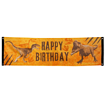 T-Rex Happy Birthday Banderolli