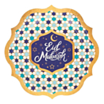Eid Mubarak Pahvilautaset
