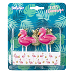 Flamingo/Ananas Kakkukynttilä