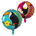 Pyöreä Tropical Party Foliopallo