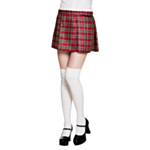 Skotlantilainen Tartan Hame Punainen