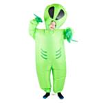 Puhallettava Alien Lastenasu
