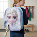 Frozen® 3D Reppu Sininen