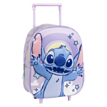 Stitch® 3D Reppu Pyörillä Liila