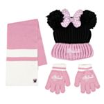 Minnie Mouse® Pipo, Hanskat & Kaulaliina Vaaleanpunaiset