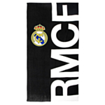 Real Madrid® Logo Pyyhe Musta