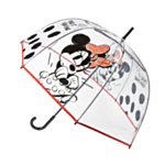 Minnie Mouse® Pilkullinen Läpinäkyvä Sateenvarjo