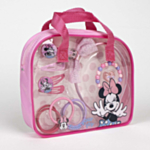 Minnie Mouse® Hiustarvike- ja Korusetti Vaaleanpunainen