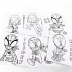 Spiderman® Värityssetti