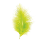 Koristehöyhen Limenvihreä 10–15 cm
