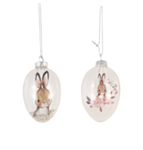 Ripustus Pääsiäismuna Kanilla Lasi