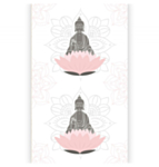Buddha Kaitaliina Valkoinen/Roosa