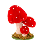 Metsäsienikoriste Punainen