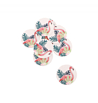 Flamingo Puukonfetti Vaaleanpunainen