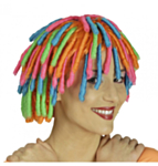 Psykedeelinen Rastaperuukki Sateenkaari