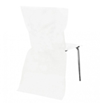 Luksus tuolinpäällinen valkoinen