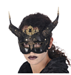 Goottilainen Demoninaamio Musta