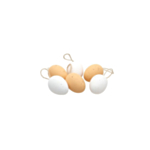 Ripustettava Pääsiäismuna Valkoinen/Beige