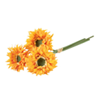 Tekokukkakimppu Gerbera Oranssi