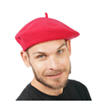 Ranskalainen Baretti Punainen